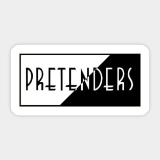 the pretenders///Vintage for fans Sticker